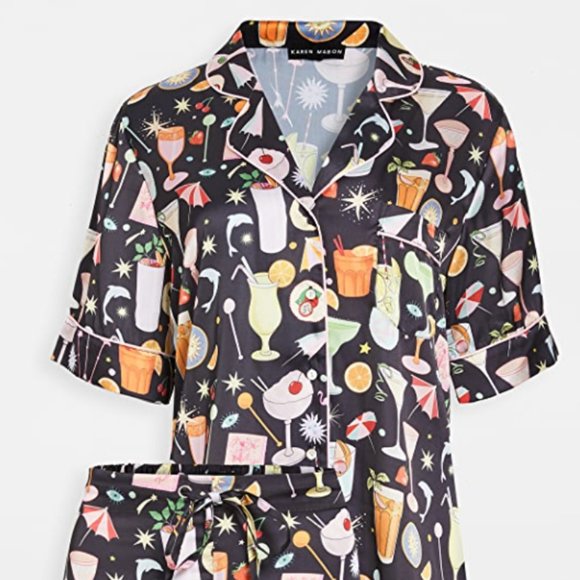 ISO Karen Mabon Happy Hour Pajamas - Picture 1 of 2